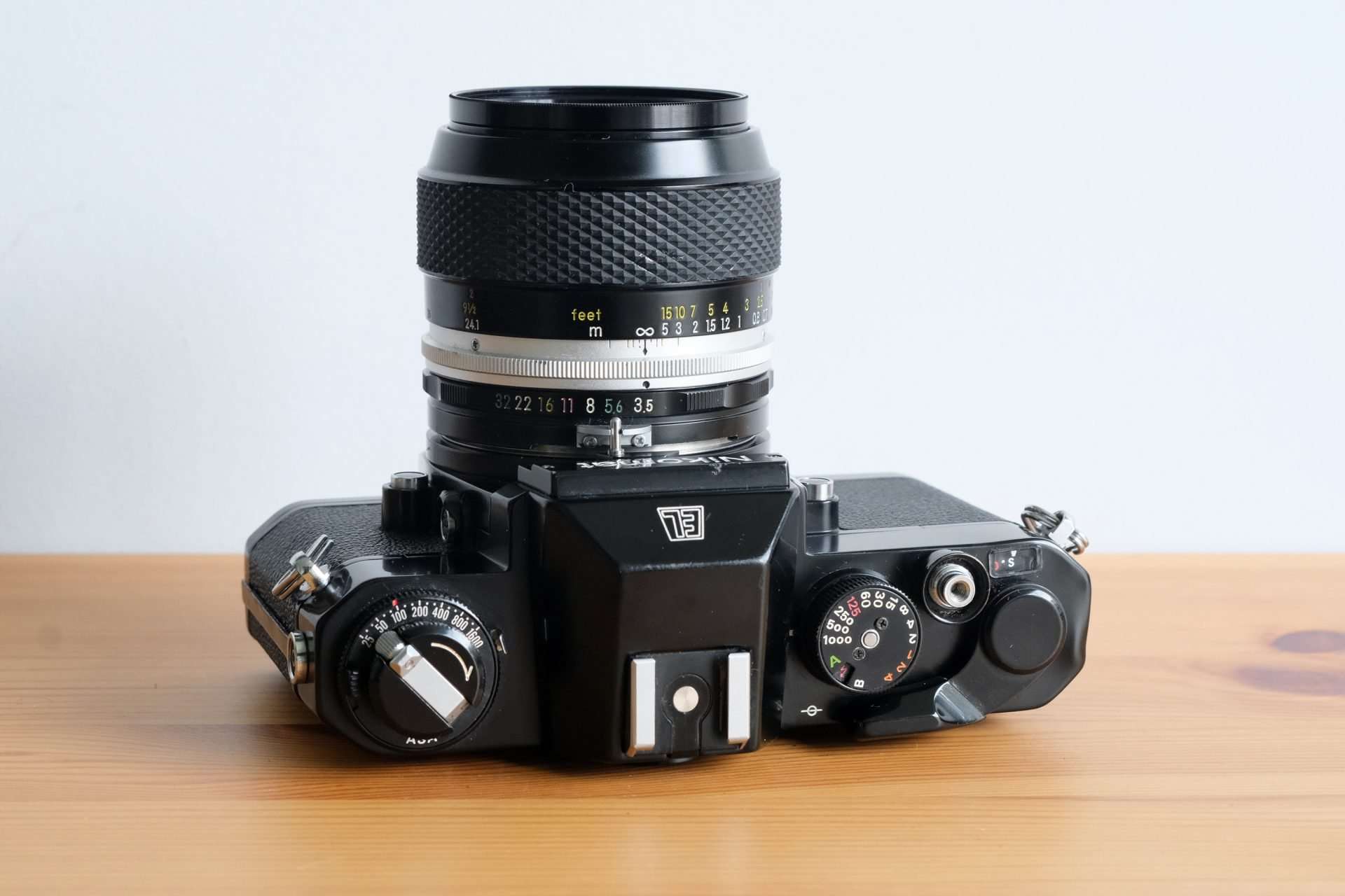 Nikon Nikomat EL Film Camera & 55mm Macro Lens - Image 4