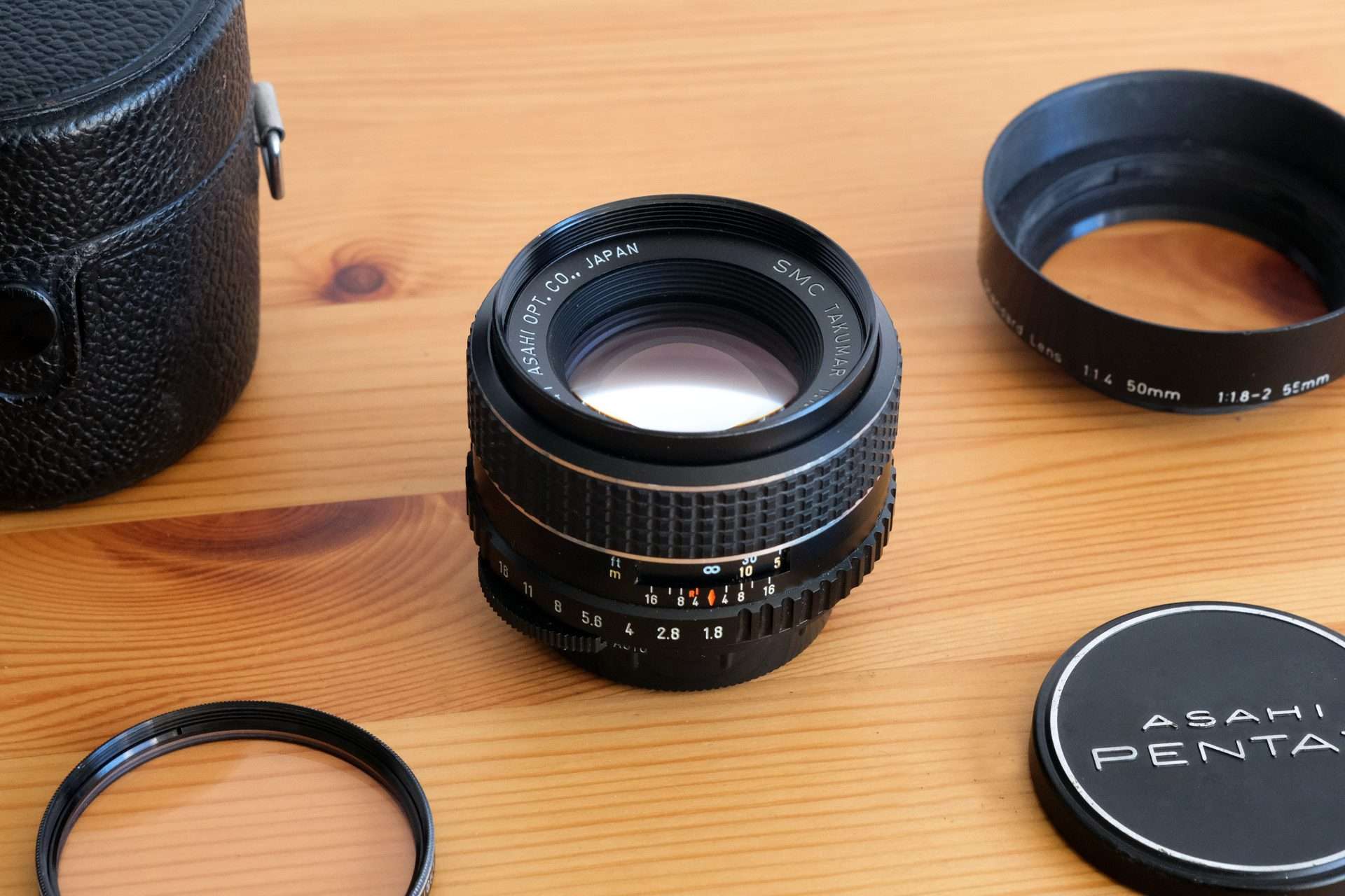Pentax Super Takumar SMC 55mm f/1.8 Lens - M42 Mount